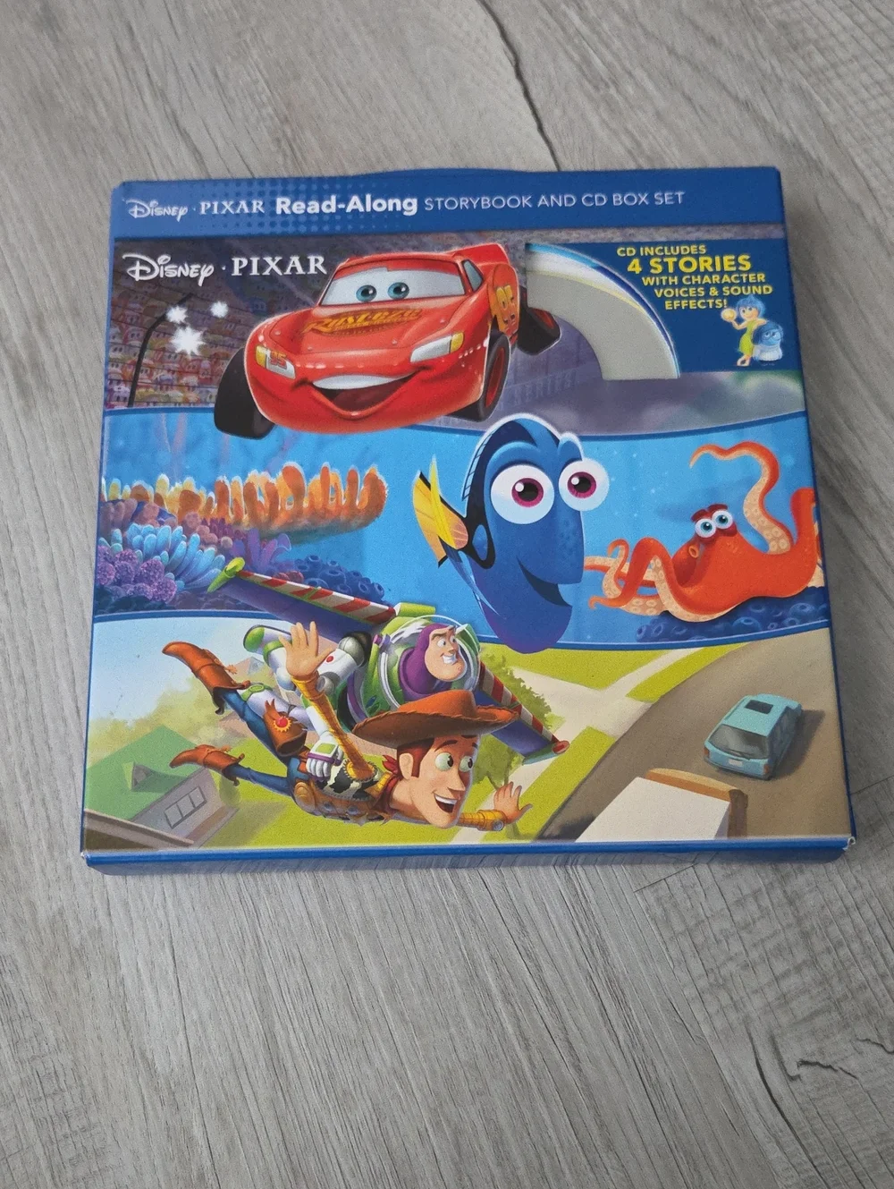 Disney Kids Read-Along Storybook & CD Set - Blue- Read Description